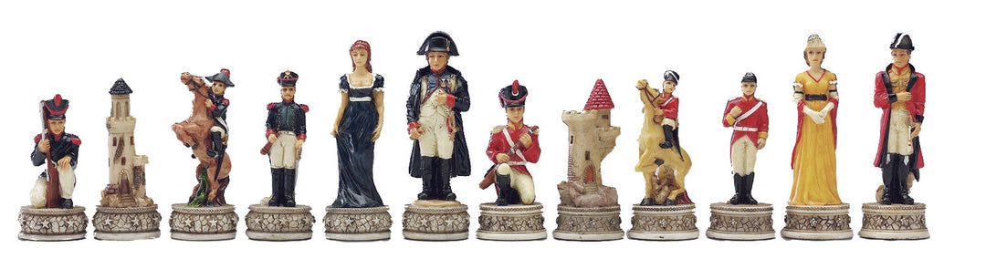 Juego de Ajedrez Temático de la Batalla de Waterloo