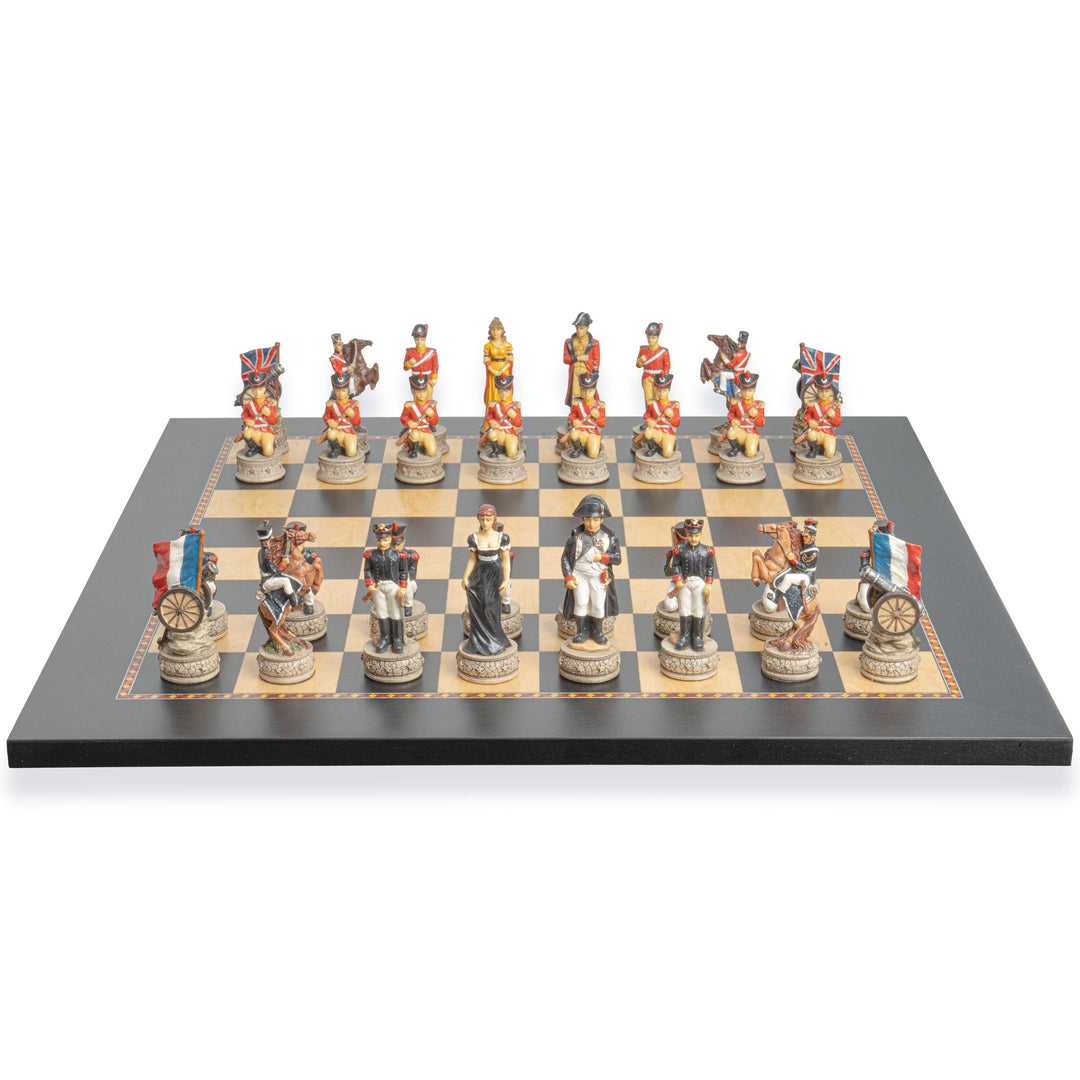 Juego de Ajedrez Temático de la Batalla de Waterloo