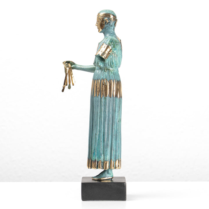 Estatua del Auriga de Delfos (Escultura de latón)