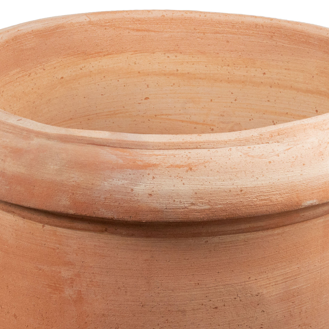 Macetero clásico grande de terracota