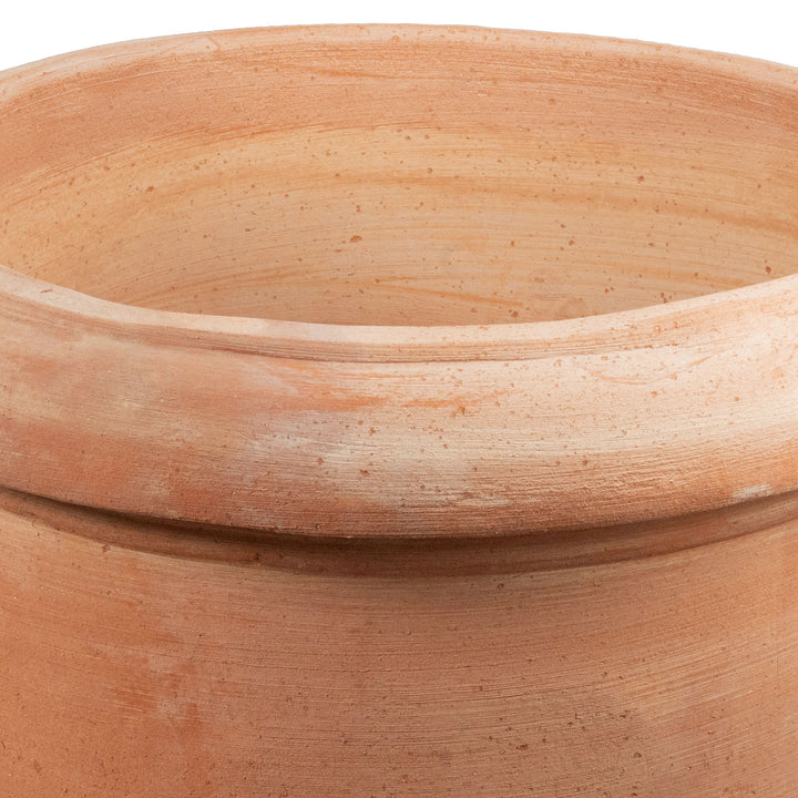 Macetero clásico grande de terracota