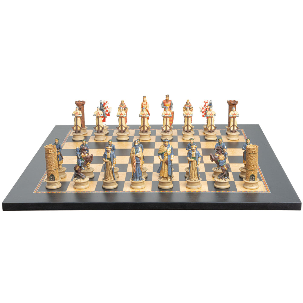 Juego de Ajedrez Temático Cruzados vs Sarracenos