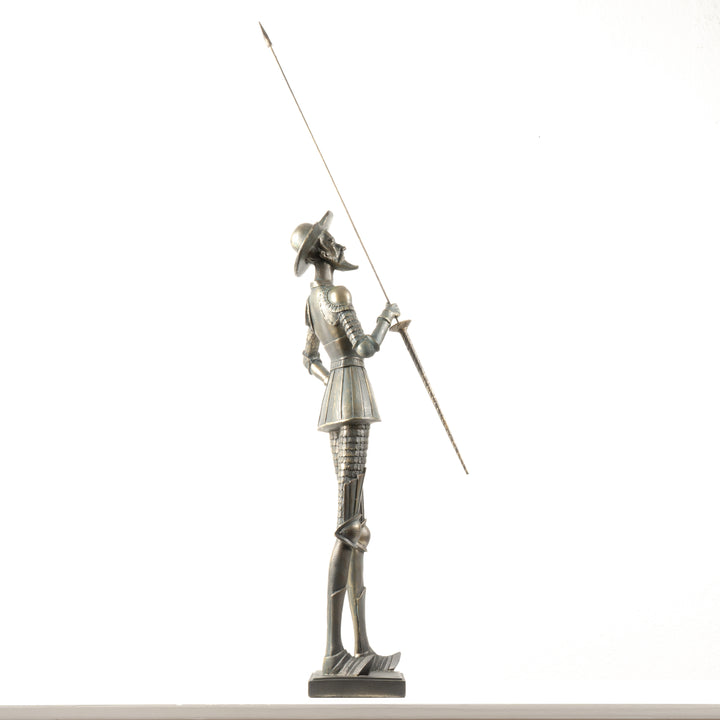 Don Quijote de la Mancha Estatua (Escultura Decorativa con Acabado en Bronce)