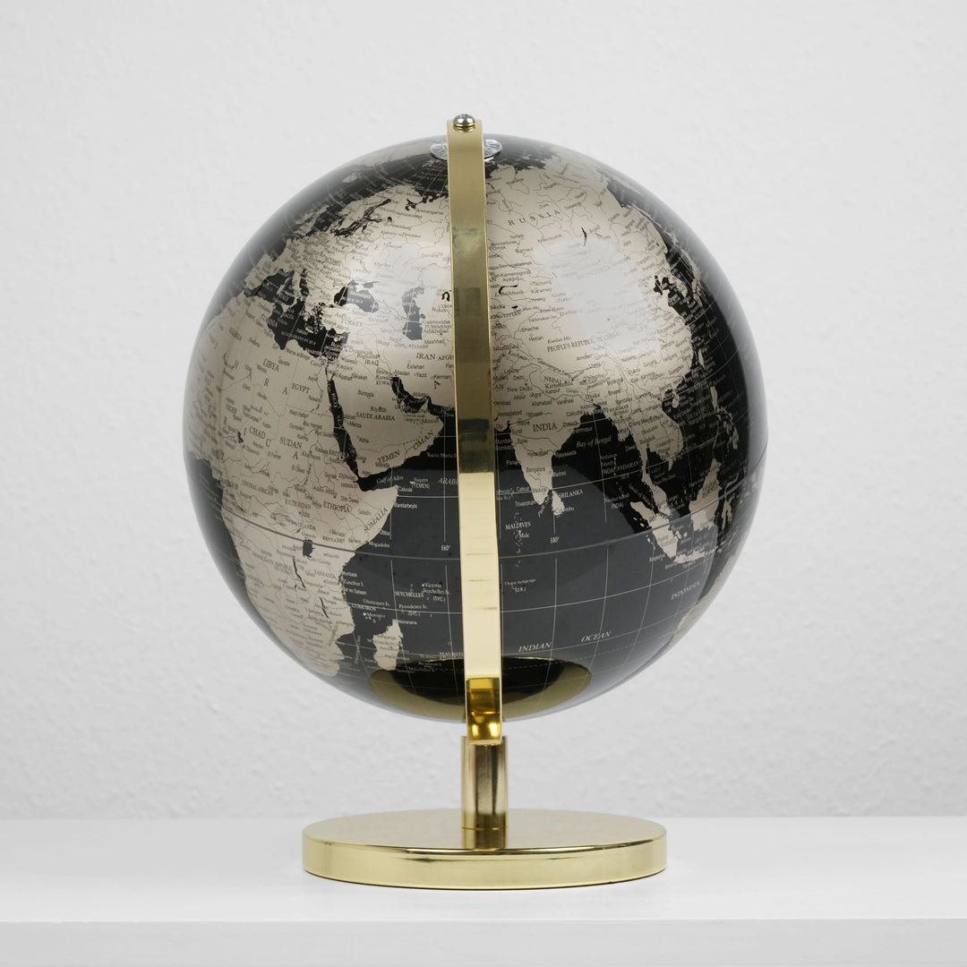 Globo de Oro y Negro (Decoración Moderna)