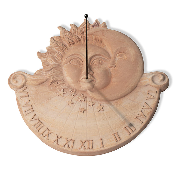 Reloj de sol italiano de terracota