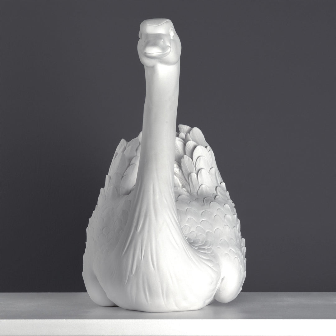 Estatua de Cisne Blanco (Grande)