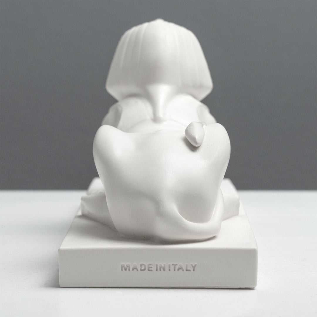Escultura de la Esfinge Egipcia – Estatua de Giza en Blanco
