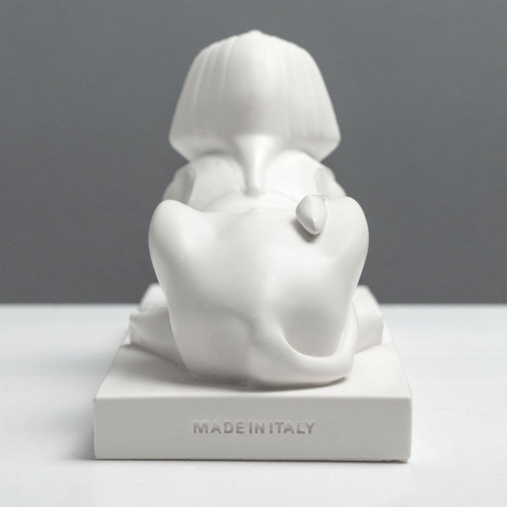 Escultura de la Esfinge Egipcia – Estatua de Giza en Blanco