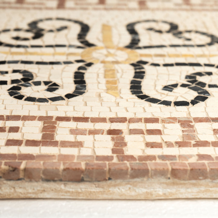 Mosaico de friso geométrico