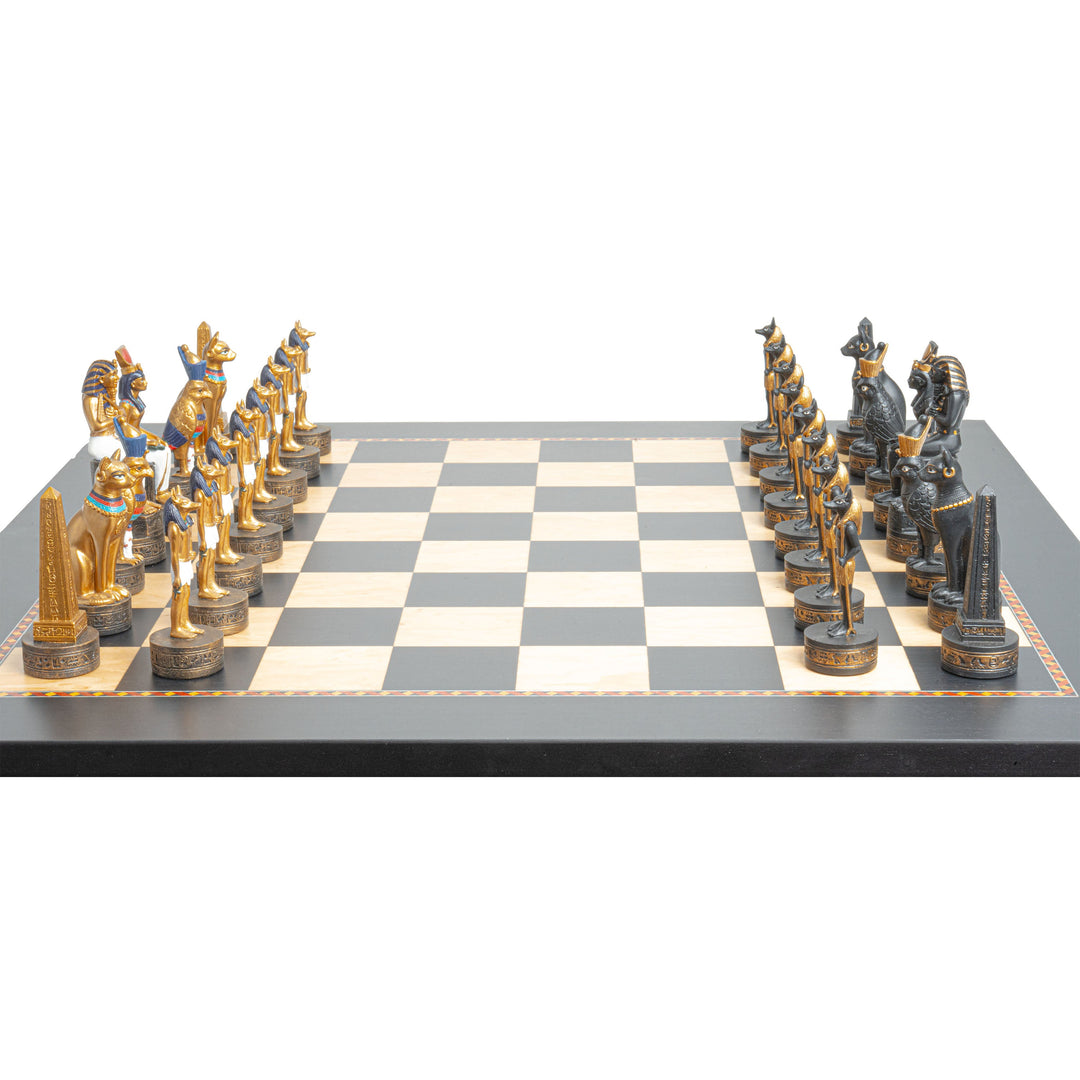 Juego de Ajedrez Temático del Antiguo Egipto
