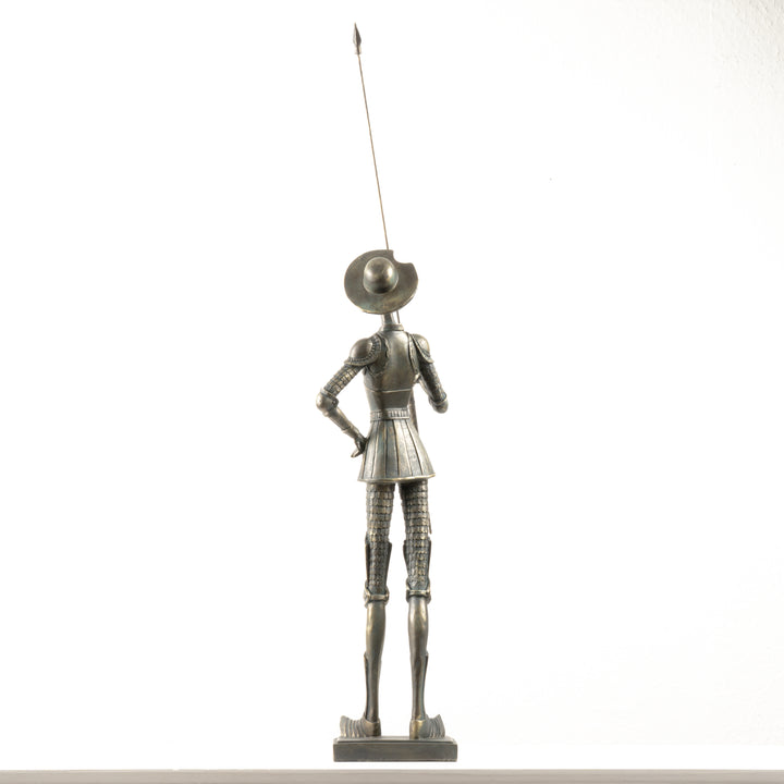 Don Quijote de la Mancha Estatua (Escultura Decorativa con Acabado en Bronce)