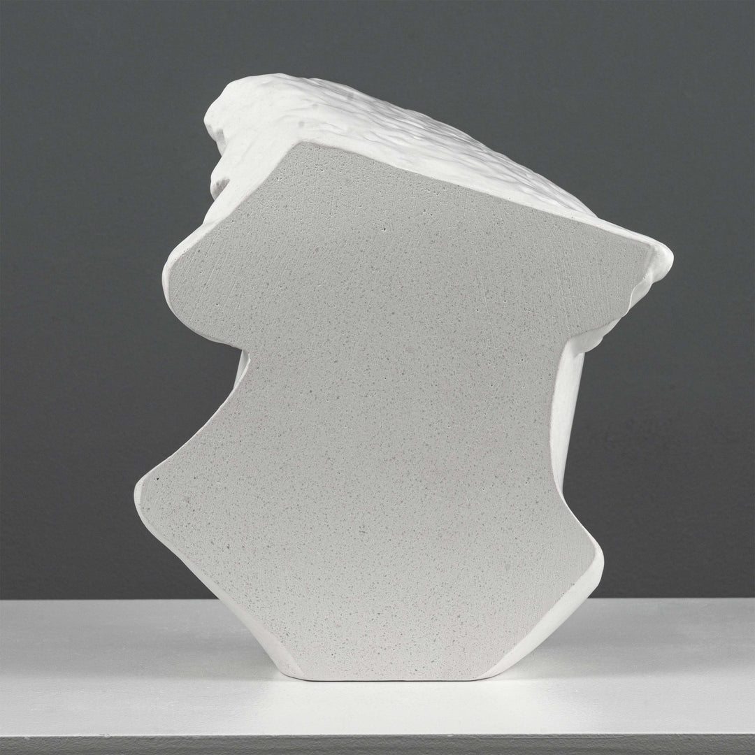 Escultura Fragmento del Busto de Apolo – Inspirada en la Cabeza Colosal de un Joven