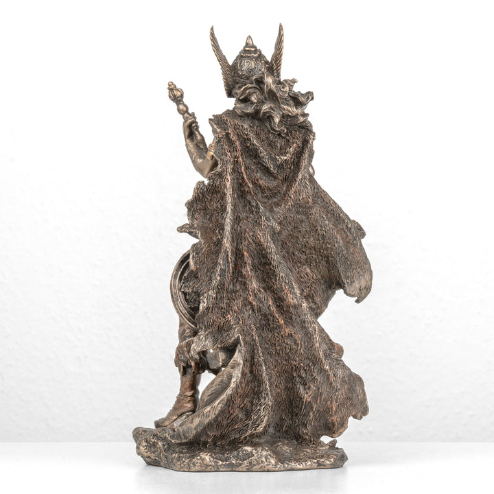 Estatua de Frigg — Diosa nórdica del matrimonio (Bronce fundido en frío)