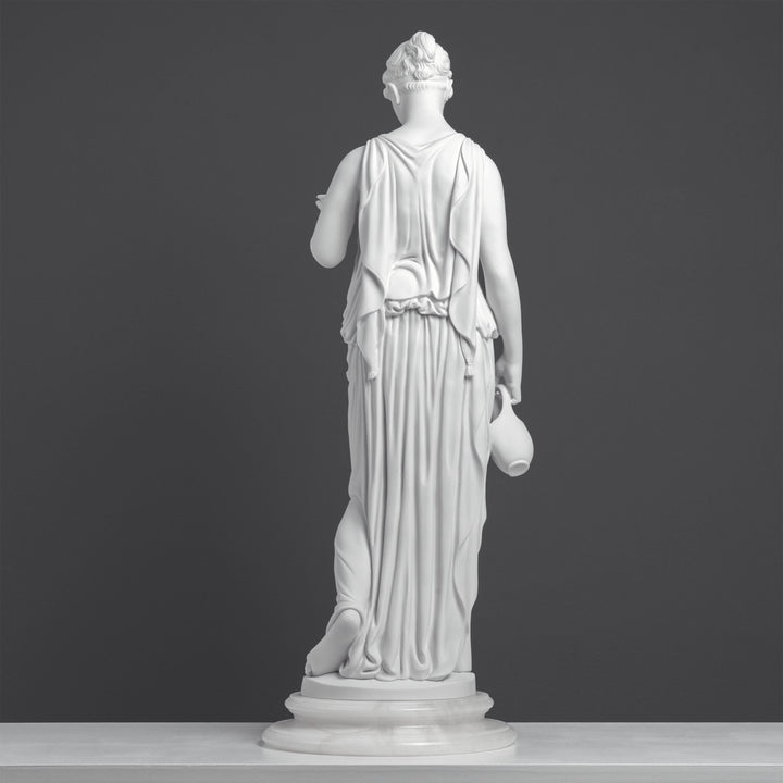 Escultura de Hebe — Diosa de la Juventud (Modelo Neoclásico según Thorvaldsen)