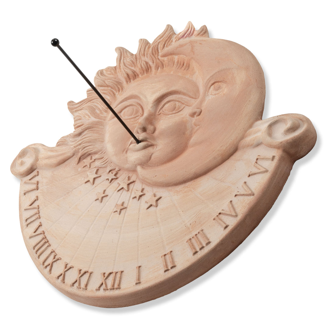 Reloj de sol italiano de terracota
