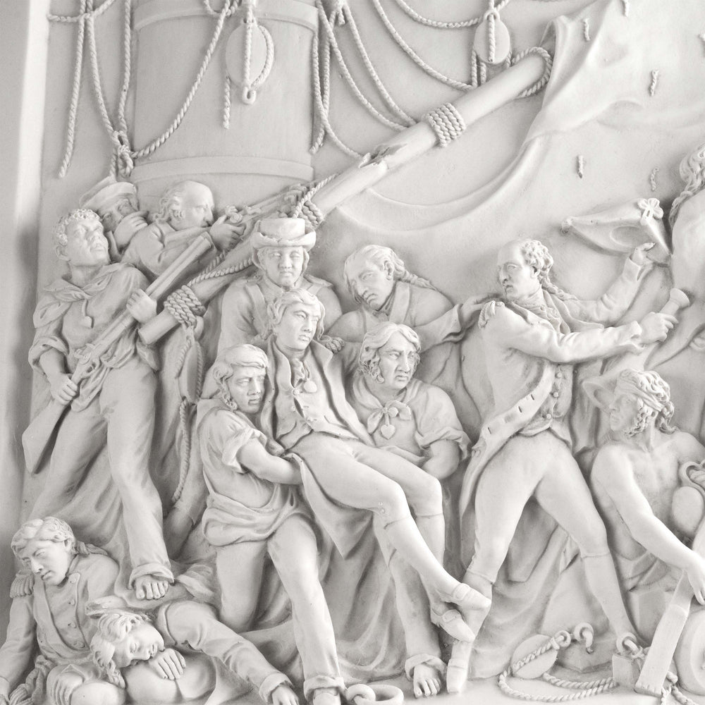 Bajorrelieve de la Columna de Nelson – Homenaje mural al héroe naval británico
