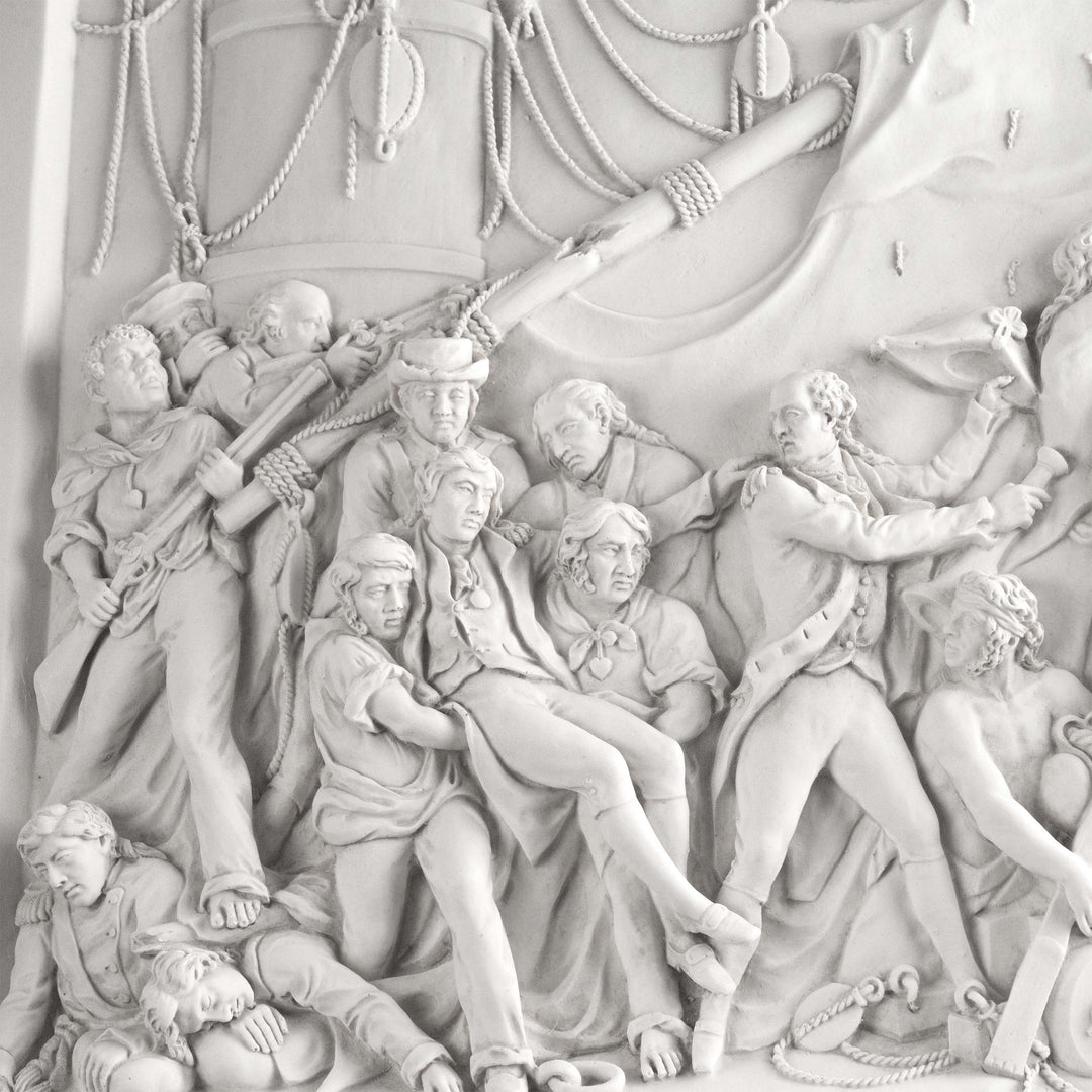 Bajorrelieve de la Columna de Nelson – Homenaje mural al héroe naval británico
