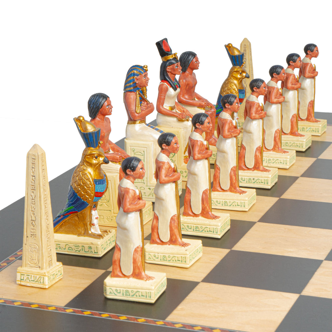 Juego de Ajedrez Temático Romanos vs Egipcios