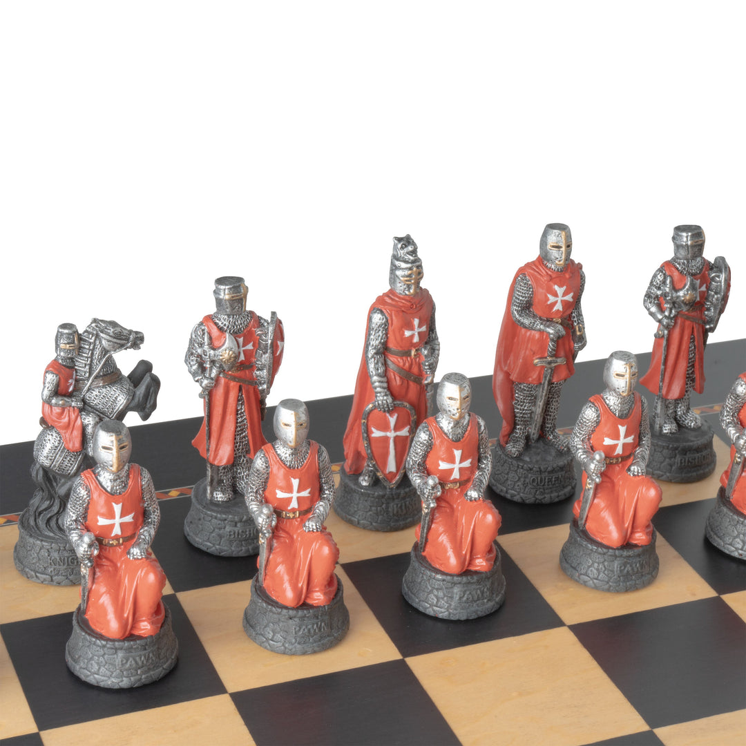 Juego de Ajedrez Temático Caballeros Templarios