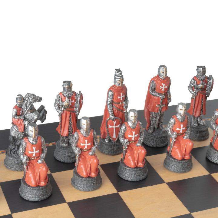 Juego de Ajedrez Temático Caballeros Templarios