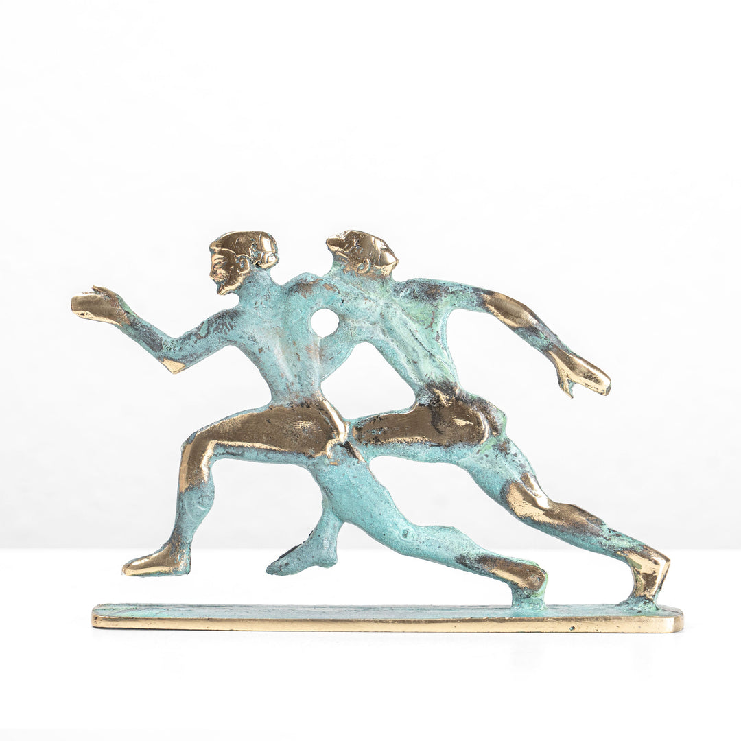 Estatua de los Corredores (Escultura de latón)