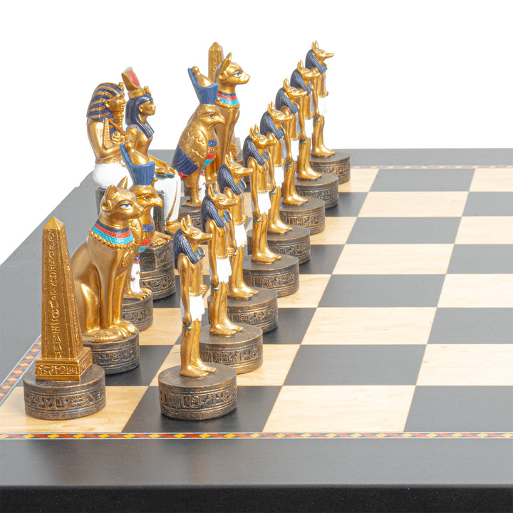 Juego de Ajedrez Temático del Antiguo Egipto