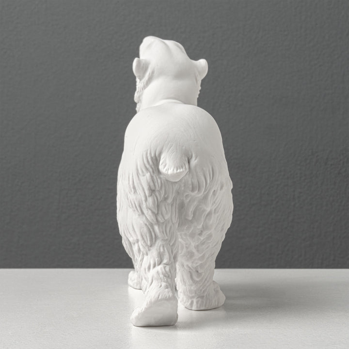 Estatua de Oso Polar Ártico