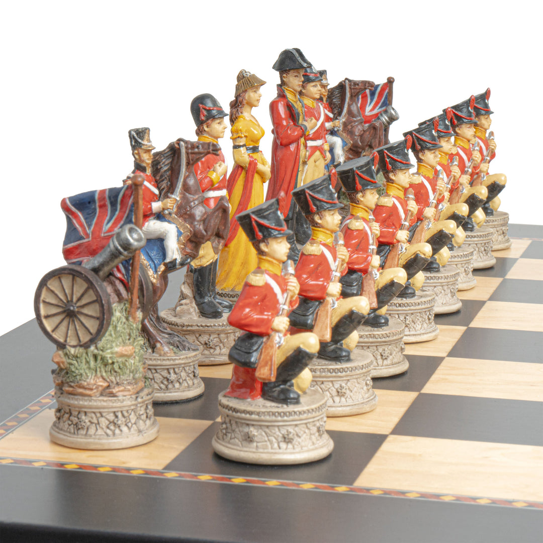 Juego de Ajedrez Temático de la Batalla de Waterloo