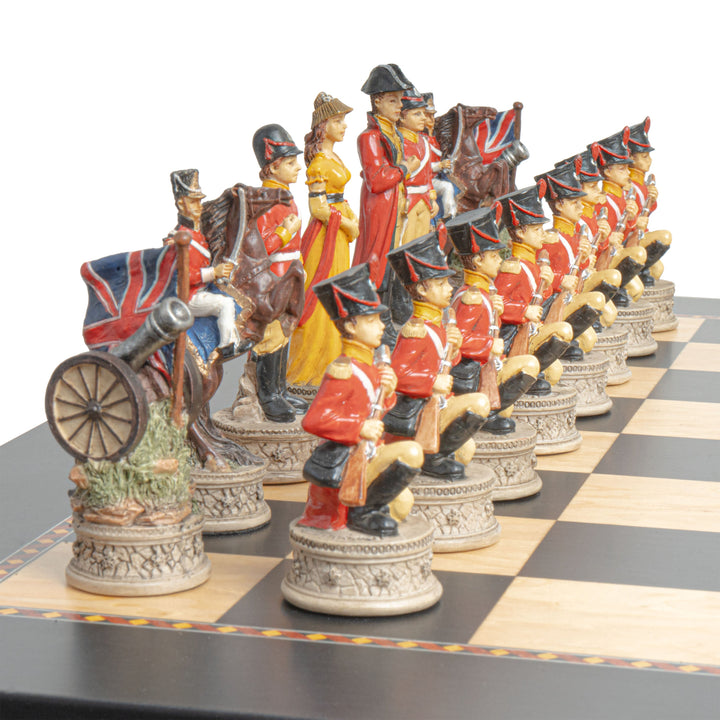 Juego de Ajedrez Temático de la Batalla de Waterloo