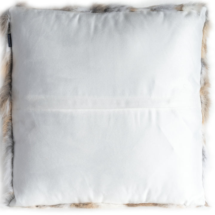 Cojín de Piel de Conejo Beige (Oryctolagus cuniculus)