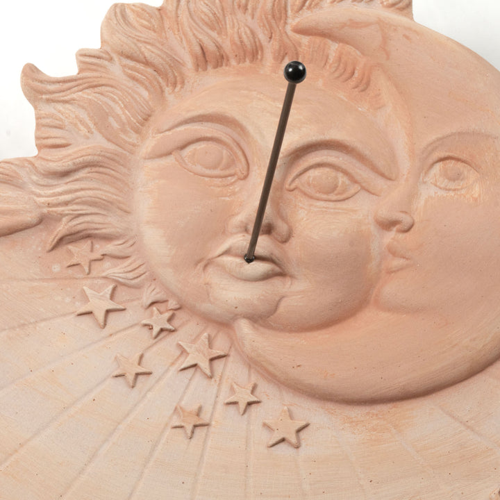 Reloj de sol italiano de terracota