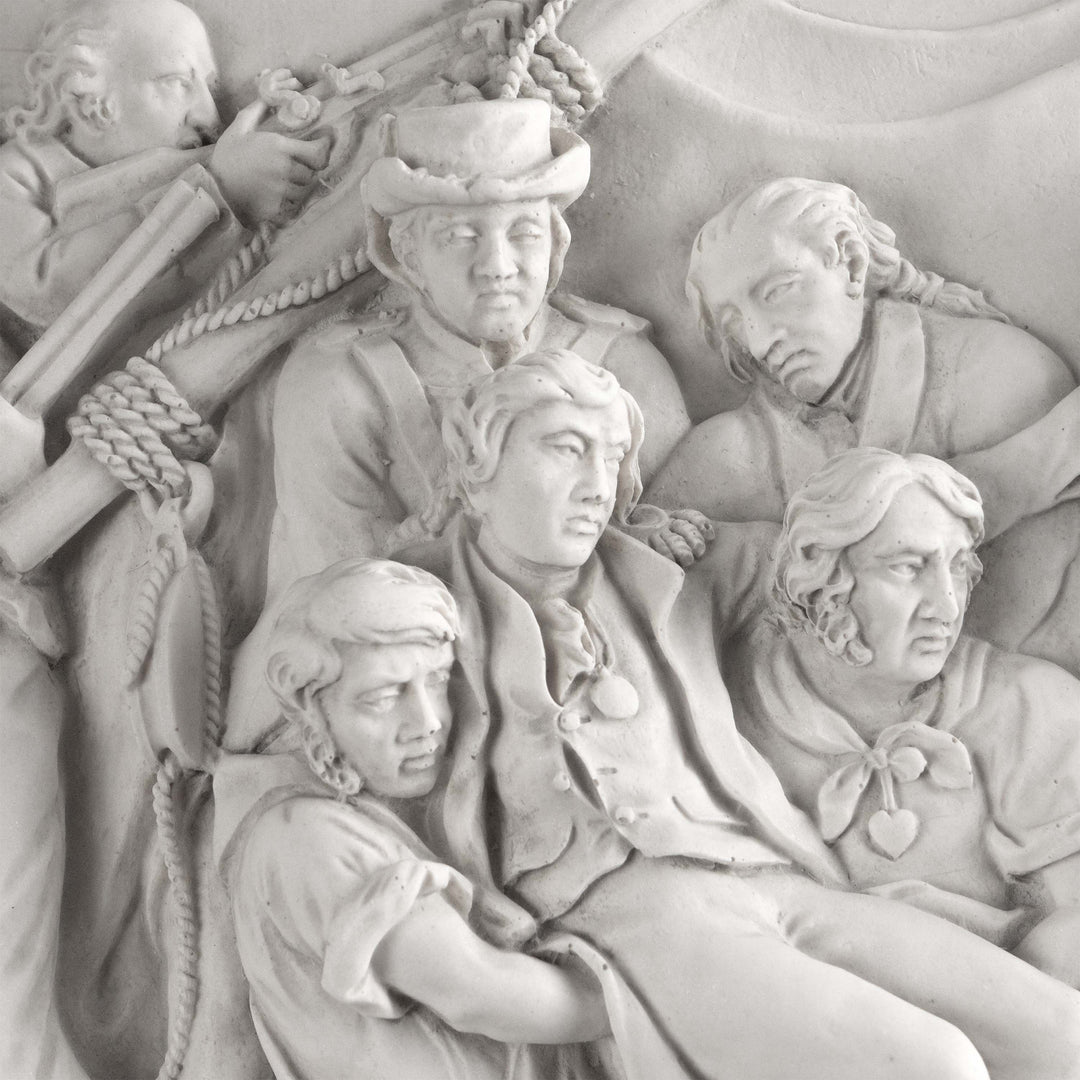 Bajorrelieve de la Columna de Nelson – Homenaje mural al héroe naval británico