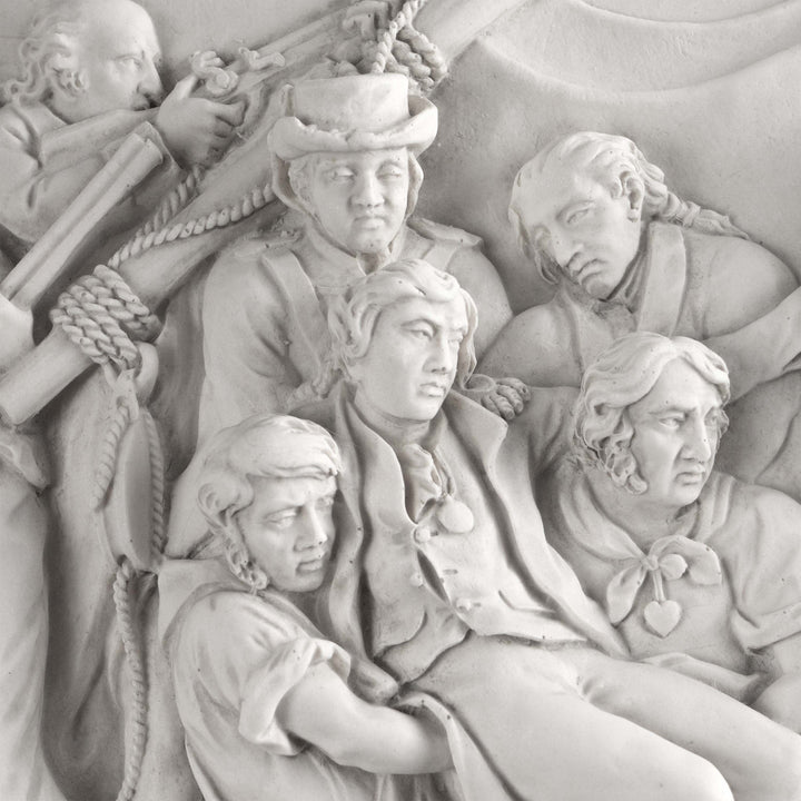 Bajorrelieve de la Columna de Nelson – Homenaje mural al héroe naval británico