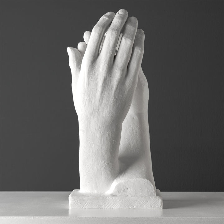 Estatua de la Mano de la Catedral de Rodin (Grande, Blanca)
