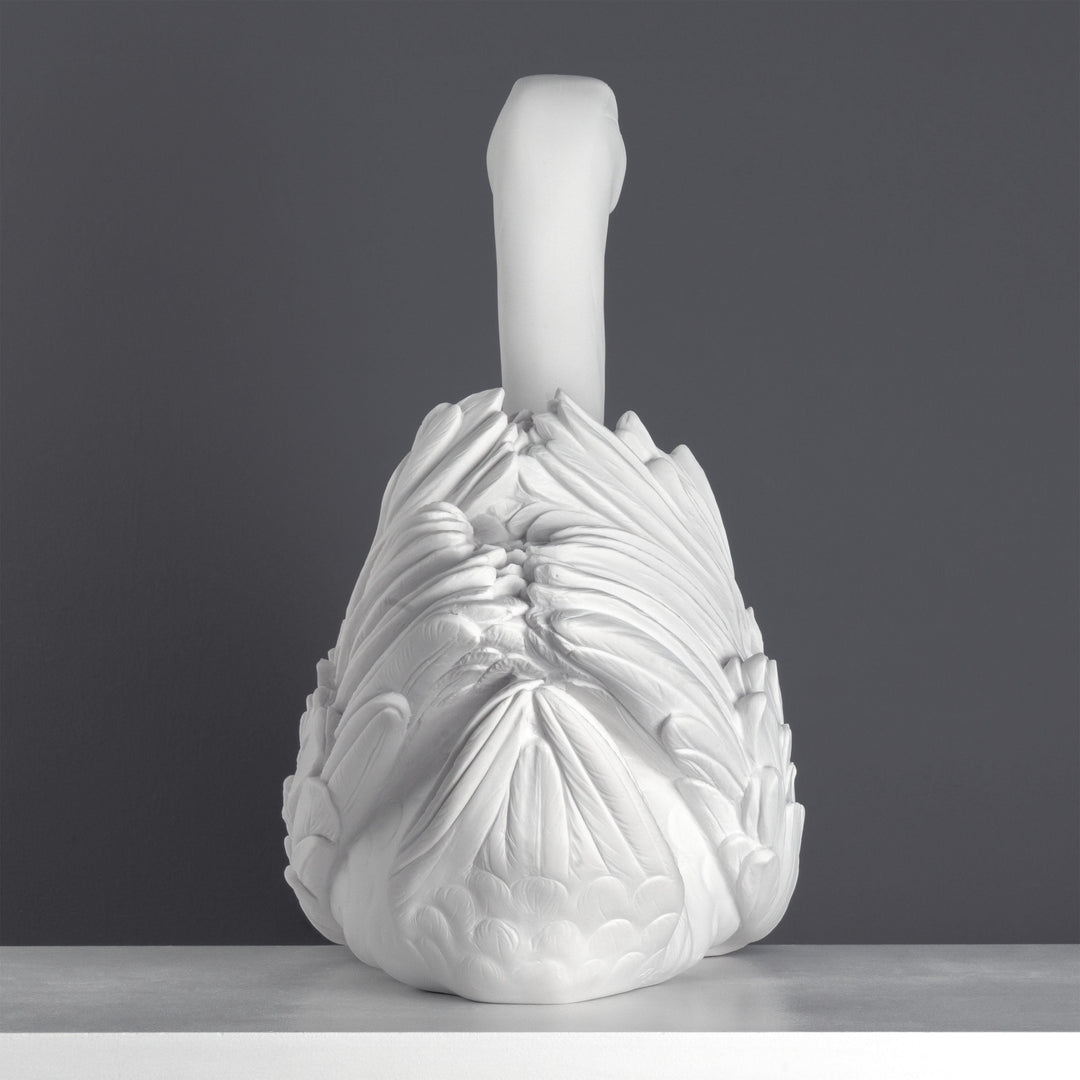 Estatua de Cisne Blanco (Grande)