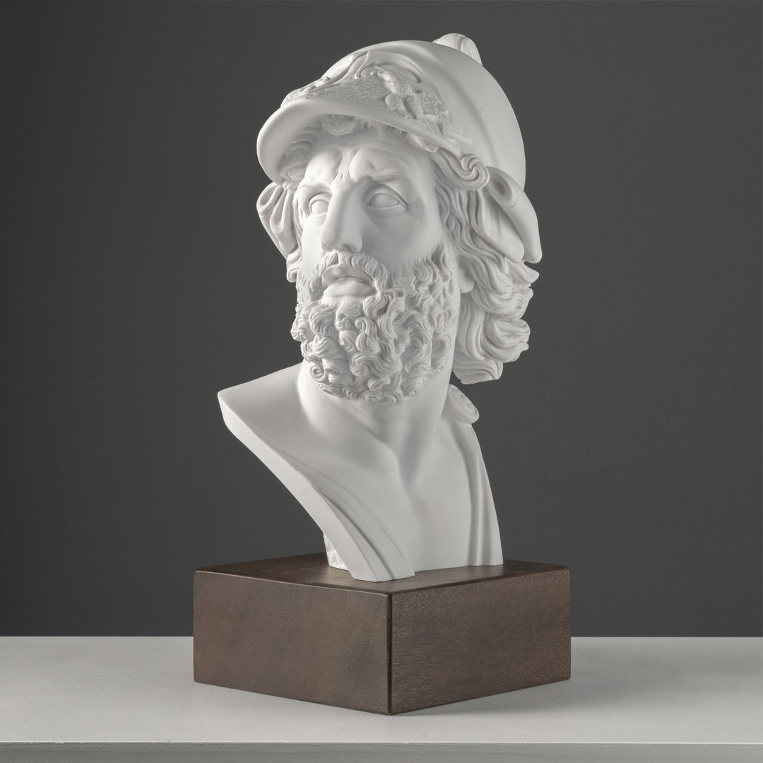 Busto de Áyax el Grande — Héroe de la Guerra de Troya según Giambologna