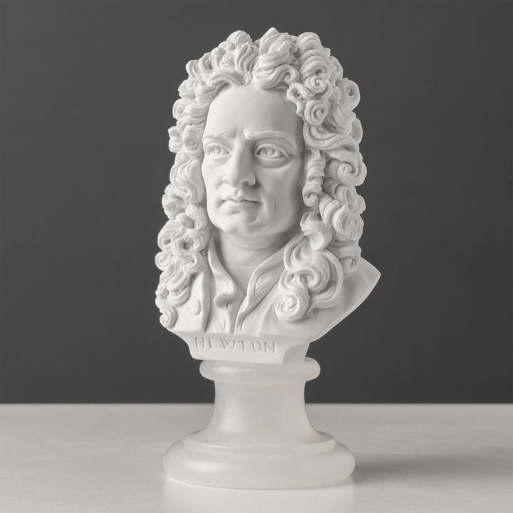 Busto de Isaac Newton — Padre de la física clásica
