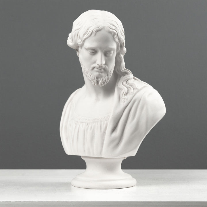 Escultura de busto de Jesús – Representación sagrada