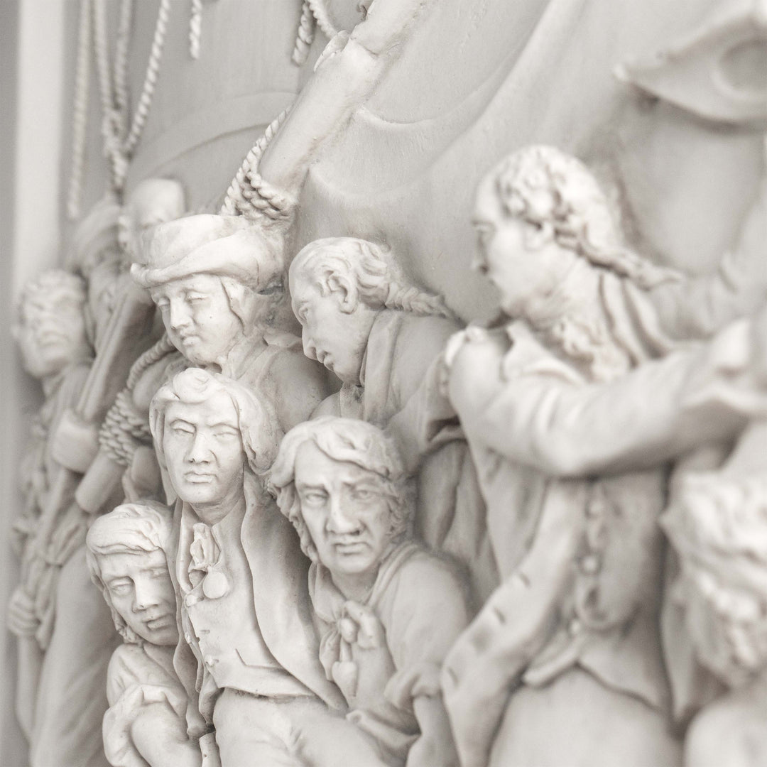 Bajorrelieve de la Columna de Nelson – Homenaje mural al héroe naval británico