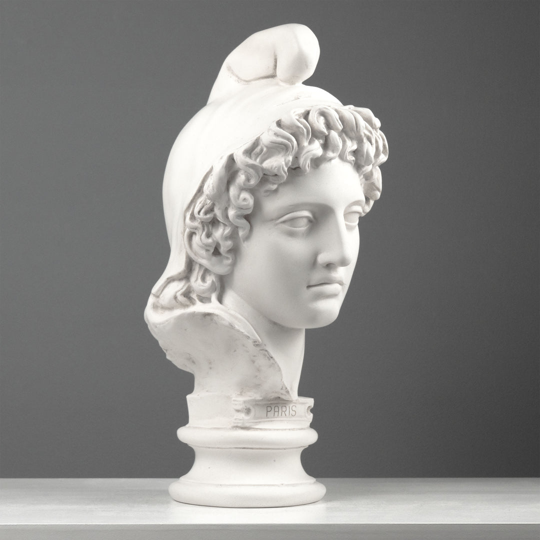 Escultura de cabeza de París – Estatua de mitología griega