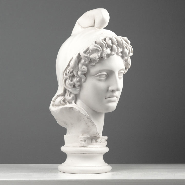 Escultura de cabeza de París – Estatua de mitología griega