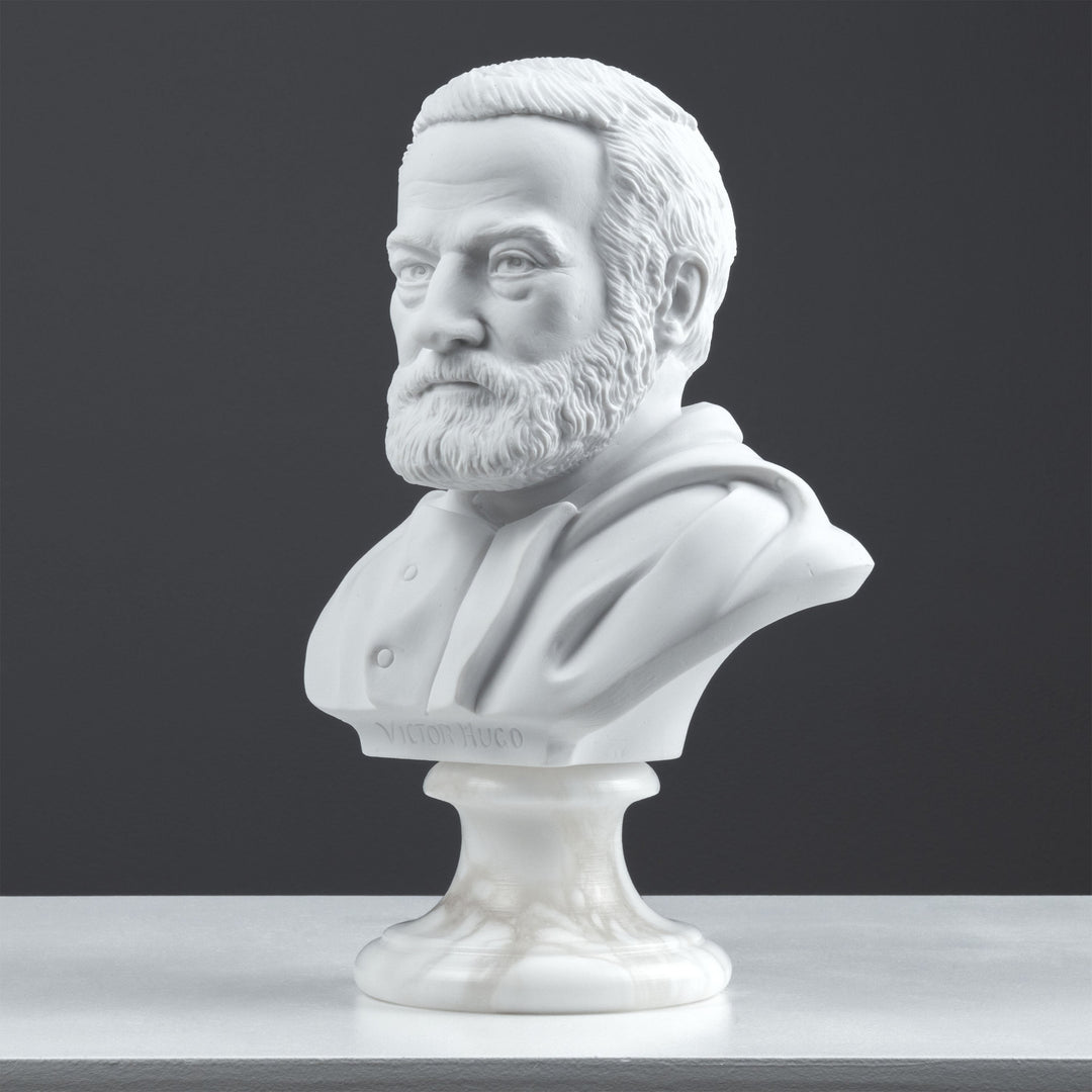 Busto Victor Hugo — Maestro del Romanticismo Francés
