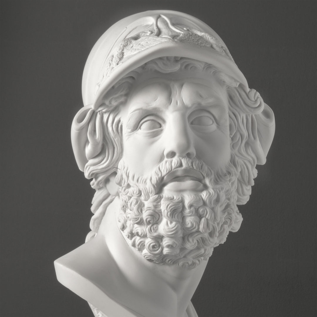 Busto de Áyax el Grande — Héroe de la Guerra de Troya según Giambologna