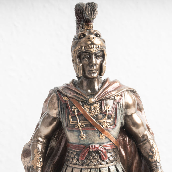 Estatua de Alejandro Magno – Comandante Militar Invicto (Escultura en Bronce Fundido en Frío)