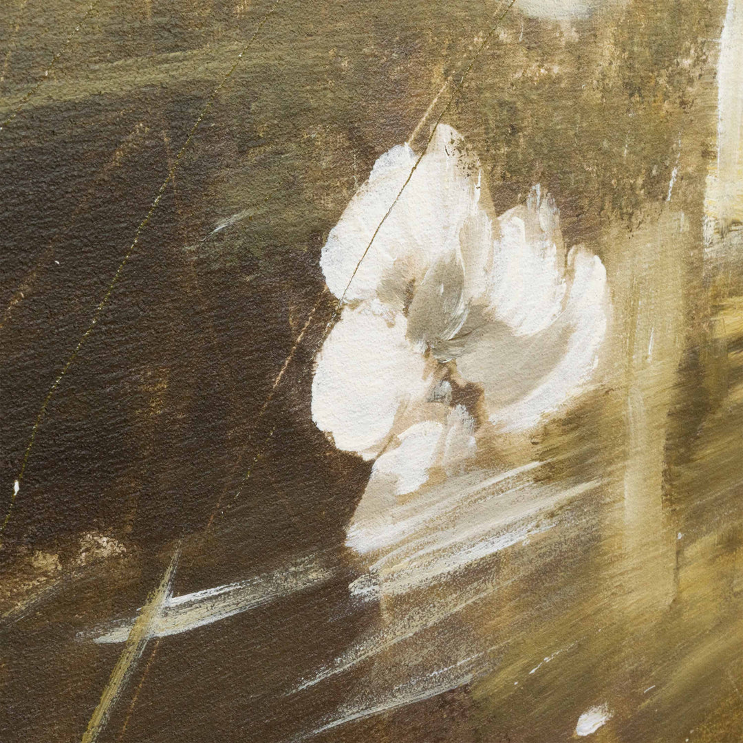 Prisionero de un sueño | Pintura al fresco contemporáneo hecho con técnicas mixtas