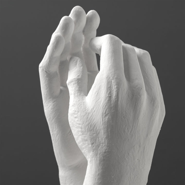 Estatua de la Mano de la Catedral de Rodin (Grande, Blanca)