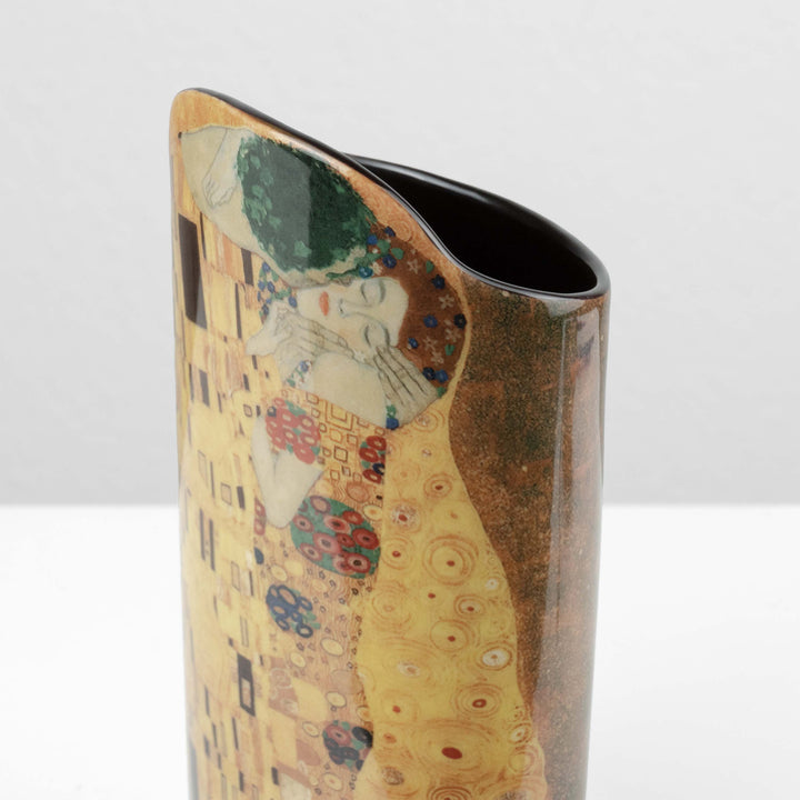 Jarrón de Cerámica "El Beso de Klimt"