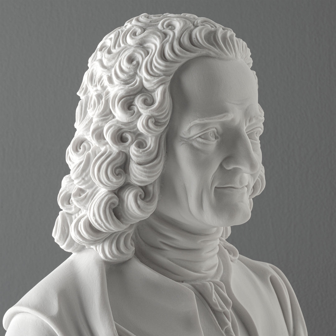 Busto de Voltaire — Espíritu de la Ilustración