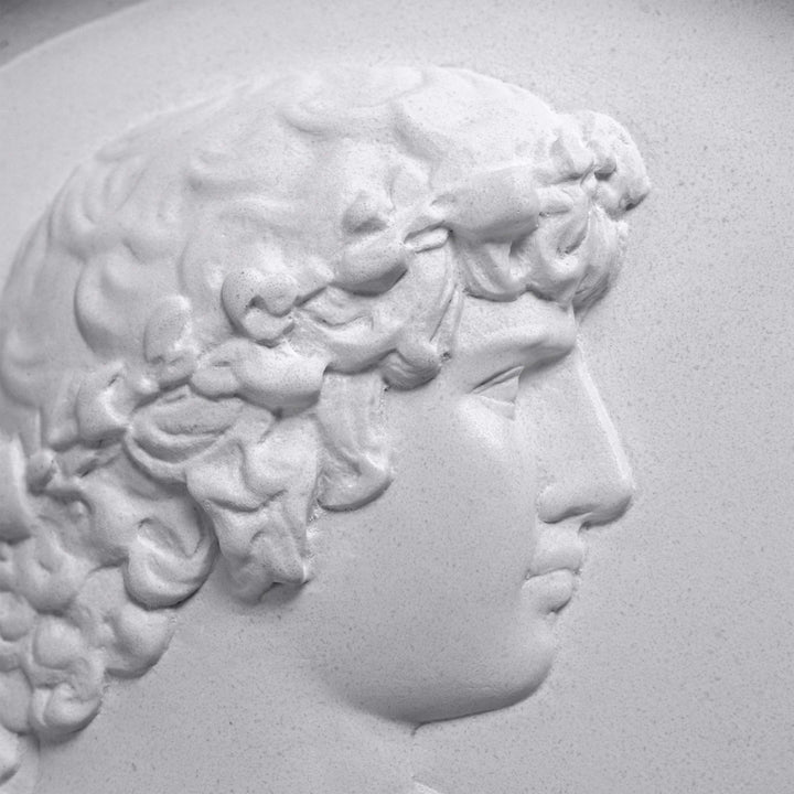 Bajorrelieve Antínoo Silvano — Escultura mural de la Villa de Adriano