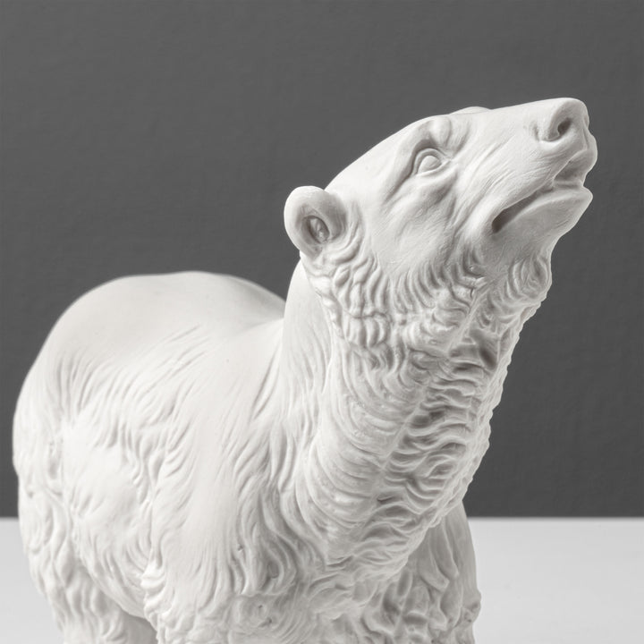 Estatua de Oso Polar Ártico